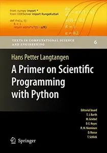 A Primer on Scientific Programming with Python  [Repost]