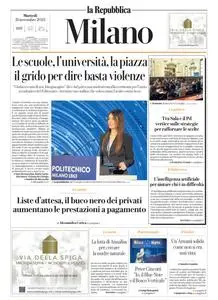 la Repubblica Milano - 21 Novembre 2023