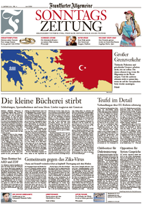 Frankfurter Allgemeine Zeitung am Sonntag, 31. Januar 2016
