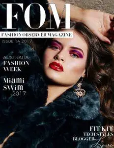 FOM. Fashion Observer Magazine - Issue 14 2017