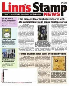 Linn's Stamp News. June 14, 2010