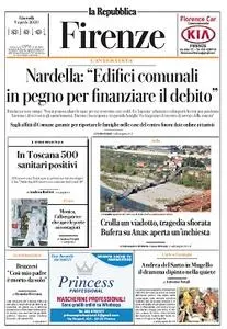 la Repubblica Firenze - 9 Aprile 2020