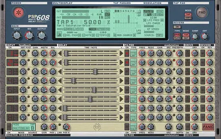 PSPaudioware PSP 608 MultiDelay v1.7.2 WiN