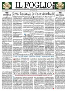 Il Foglio - 21 Settembre 2015