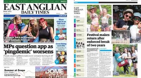 East Anglian Daily Times – July 23, 2021