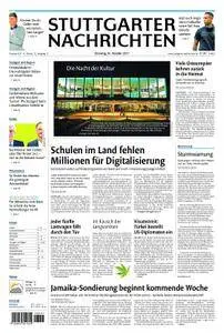 Stuttgarter Nachrichten Blick vom Fernsehturm - 10. Oktober 2017