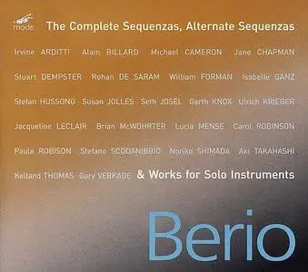 Luciano Berio: Complete Sequenzas, Complete Alternate Sequenzas & Works for Solo Instruments (2006) [4-CD Box Set]