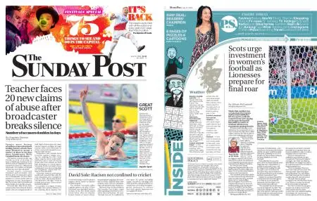 The Sunday Post Scottish Edition – July 31, 2022