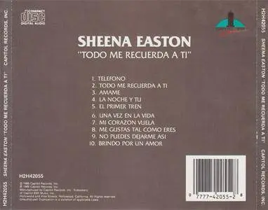 Sheena Easton - Todo Me Recuerda A Ti (1984) {1989 Capitol/EMI Latin}