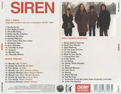 Siren - Siren (1969) [2014, 2CD, Turpentine Records TURPD2]