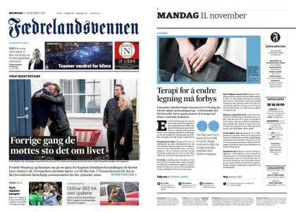 Fædrelandsvennen – 11. november 2019