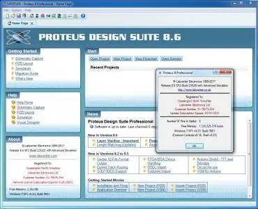Proteus 8.6 SP2 Professional