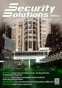 Security Solution Today - March/April 2016