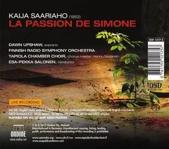 Dawn Upshaw, Esa-Pekka Salonen - Kaija Saariaho: La Passion de Simone (2013) (Repost)