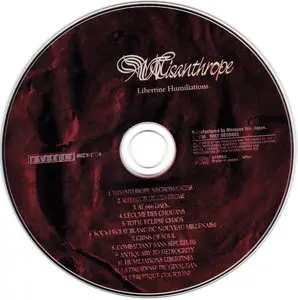 Misanthrope - Libertine Humiliations (1998) [Japanese Ed. 1999]