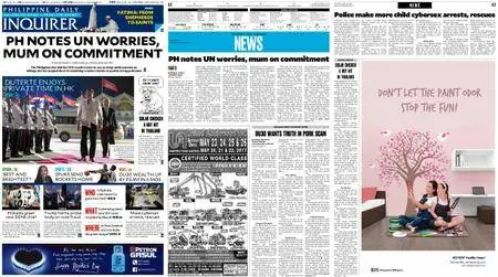 Philippine Daily Inquirer – May 13, 2017