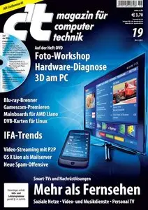 ct Magazin für Computertechnik No 19 vom 29 August 2011