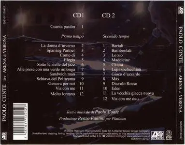 Paolo Conte - Live Arena Di Verona (2CD) (2005)