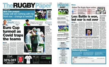 The Rugby Paper – November 28, 2021