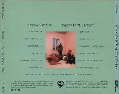 Fleetwood Mac - Tango In The Night (1987) [Warner-Pioneer 32XD-707, Japan]