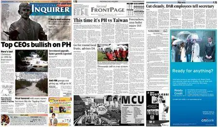 Philippine Daily Inquirer – December 30, 2012