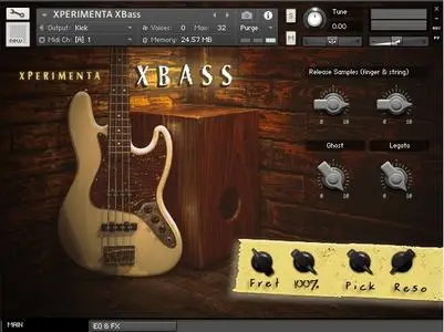 XPERIMENTA XBass v2.1 KONTAKT