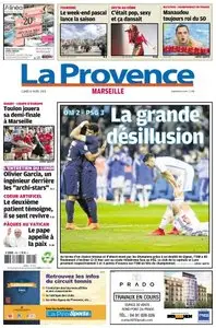 La Provence Marseille du Lundi 6 Avril 2015