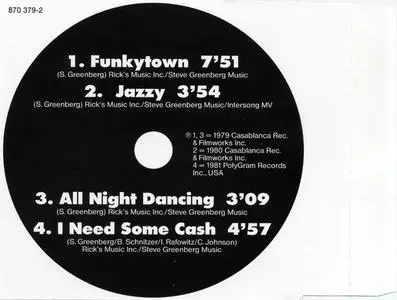 Lipps, Inc. - Funkytown (West Germany CD5) (1988) {Casablanca}