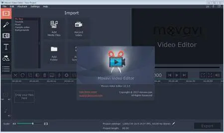 Movavi Video Editor 12.1.0 Multilingual