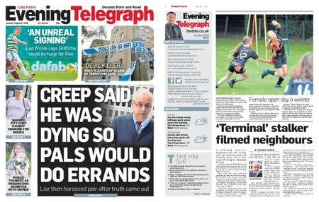 Evening Telegraph First Edition – August 31, 2021