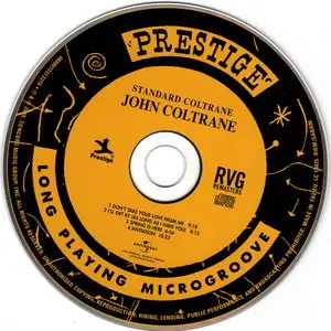 John Coltrane - Standard Coltrane (1958) {Prestige RVG 0888072312210 rel 2009}