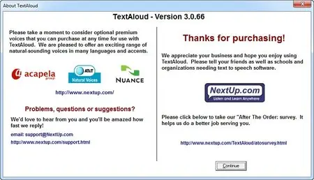 NextUp TextAloud 3.0.66