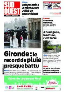 Sud Ouest Bordeaux Rive Gauche - 06 avril 2018