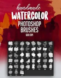 CreativeMarket - Watercolor Photoshop Brushes