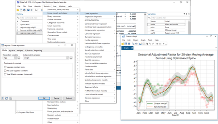 StataCorp Stata 17 (Revision 16 May 2023)