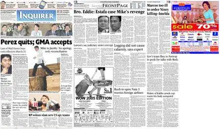Philippine Daily Inquirer – January 26, 2005