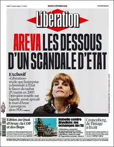 Liberation du Jeudi 7 Fevrier 2016