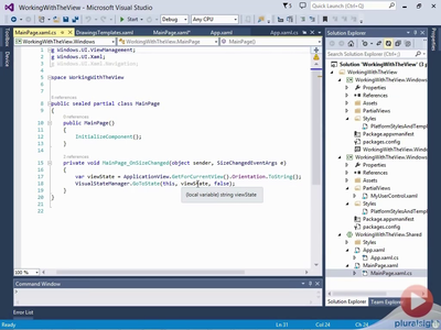 Pluralsight: Introduction to Building Universal Store Apps with C# and XAML (2014) [repost]