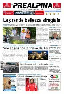 La Prealpina - 11 Giugno 2017