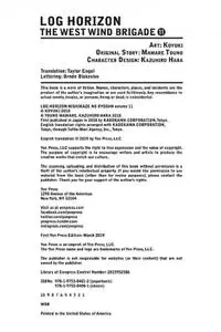 Yen Press - Log Horizon The West Wind Brigade Vol 11 2022 Hybrid Comic eBook