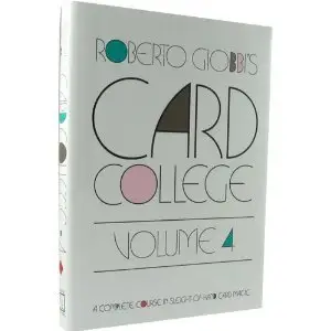 Roberto Giobbi Card College,vol4
