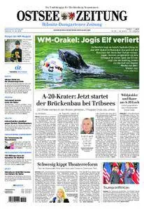 Ostsee Zeitung Ribnitz-Damgarten - 13. Juni 2018