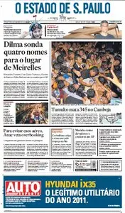 Jornal O Estado de SP em PDF, Terça, 23 de Novembro de 2010