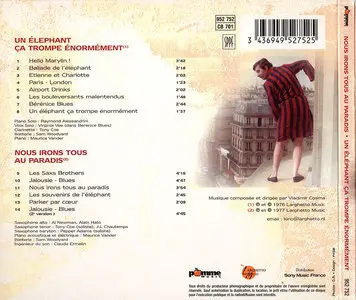 Vladimir Cosma - Cosma Cinema Collection Vol.8: Films de Yves Robert (2001)