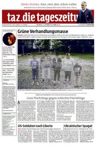 Tageszeitung TAZ vom 17 September 2014