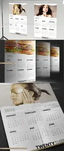 GraphicRiver 2013 Calendar // Wall Poster Template // Paper Rip