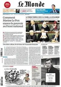 Le Monde & Suppléments du Mercredi 8 Janvier 2014