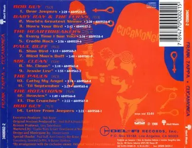 Frank Zappa - Cucamonga (1963-1964) {Del-Fi Records DFCD 71261 rel 1998}