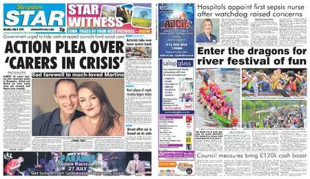 Shropshire Star Shrewsbury Edition – July 08, 2019