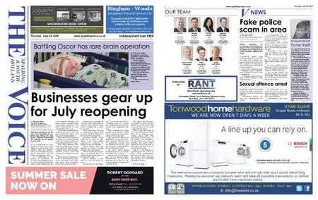 The Spalding & South Holland Voice – June 24, 2020